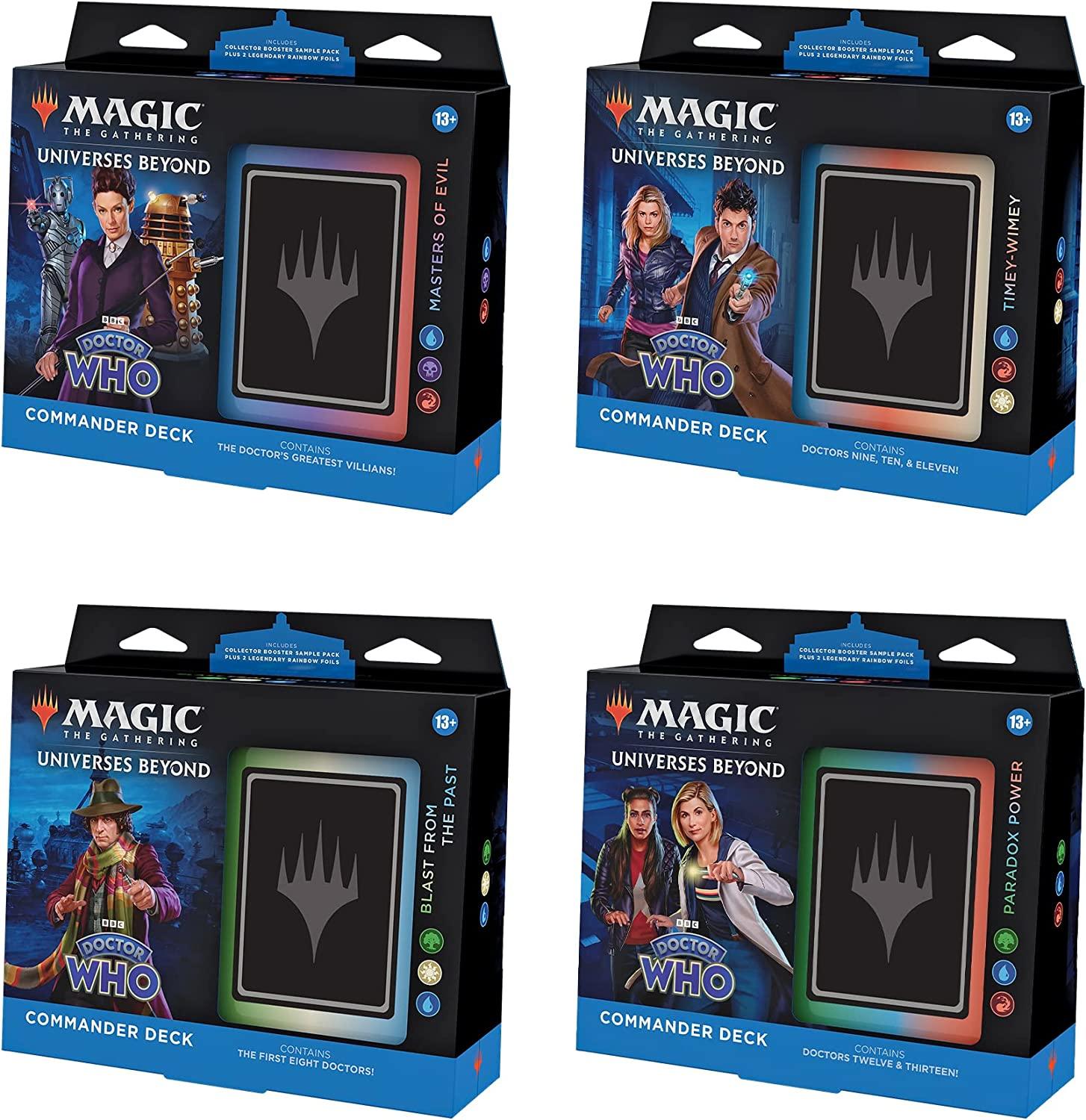 Hot Sale The Gathering - Doctor Who - Commander Deck Display