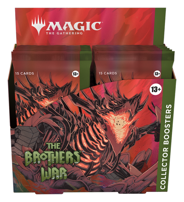 Hot Sale The Gathering - The Brothers' War - Collector Booster Display