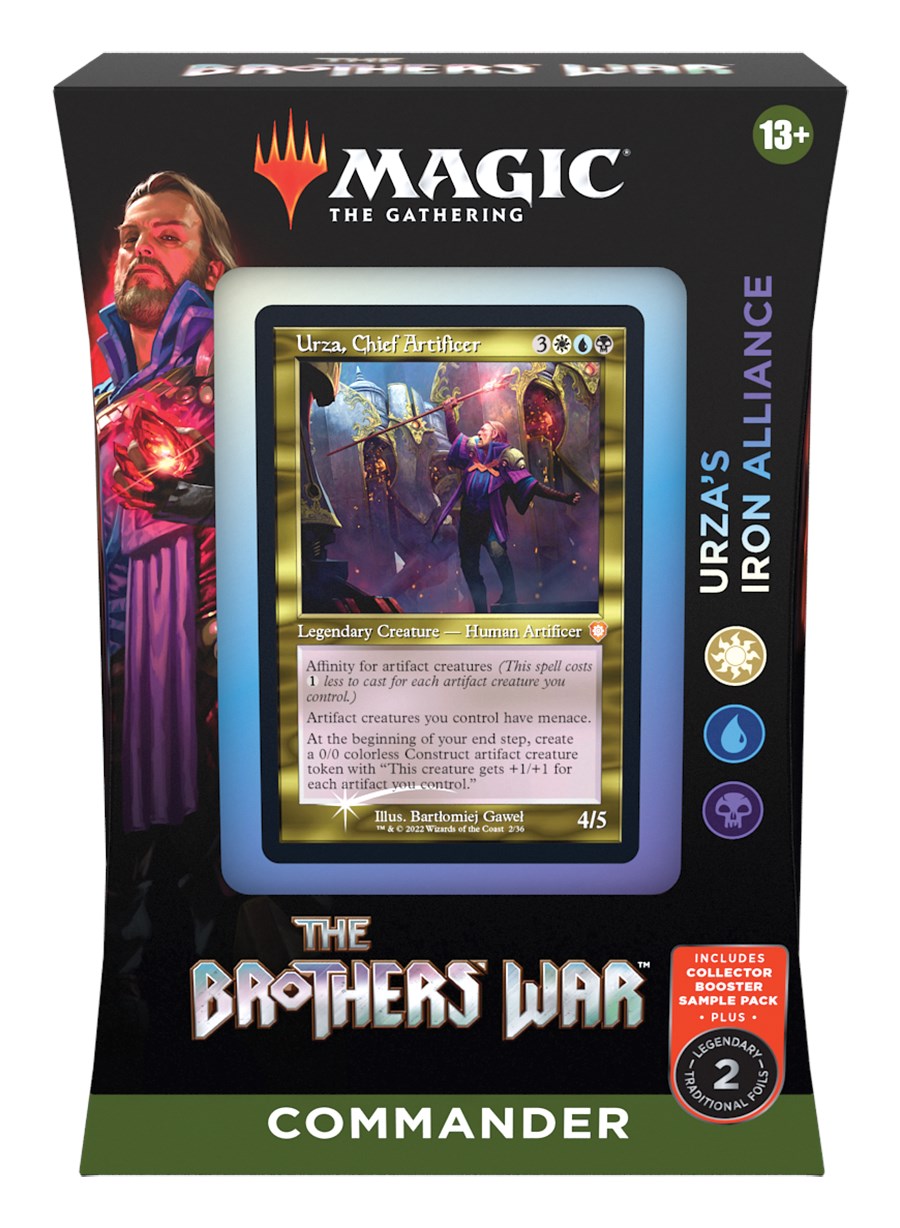 Hot Sale The Gathering - The Brothers' War - Commander Deck (Urza's Iron Alliance)
