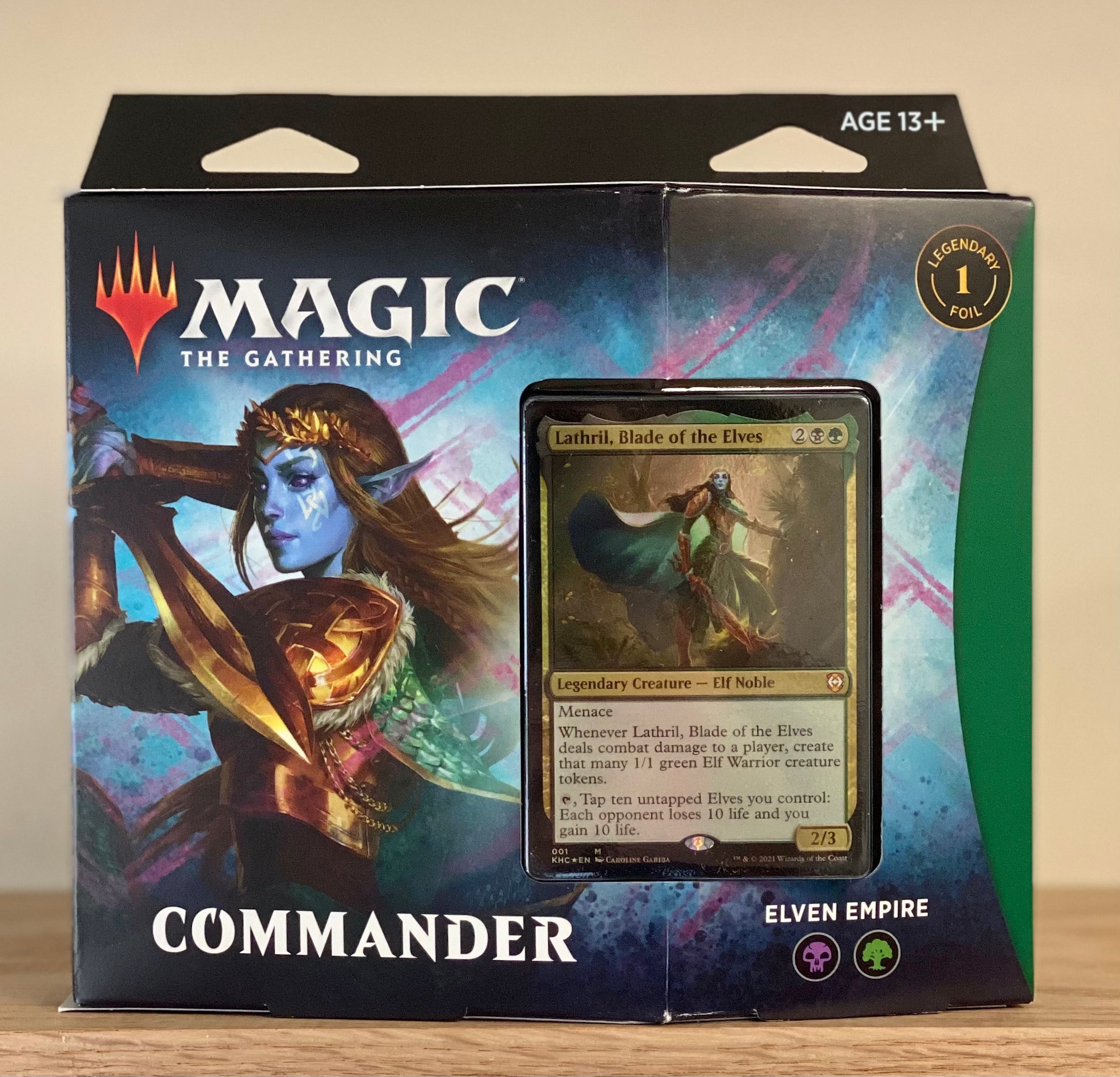 Hot Sale The Gathering - Kaldheim Commander Deck - Elven Empire