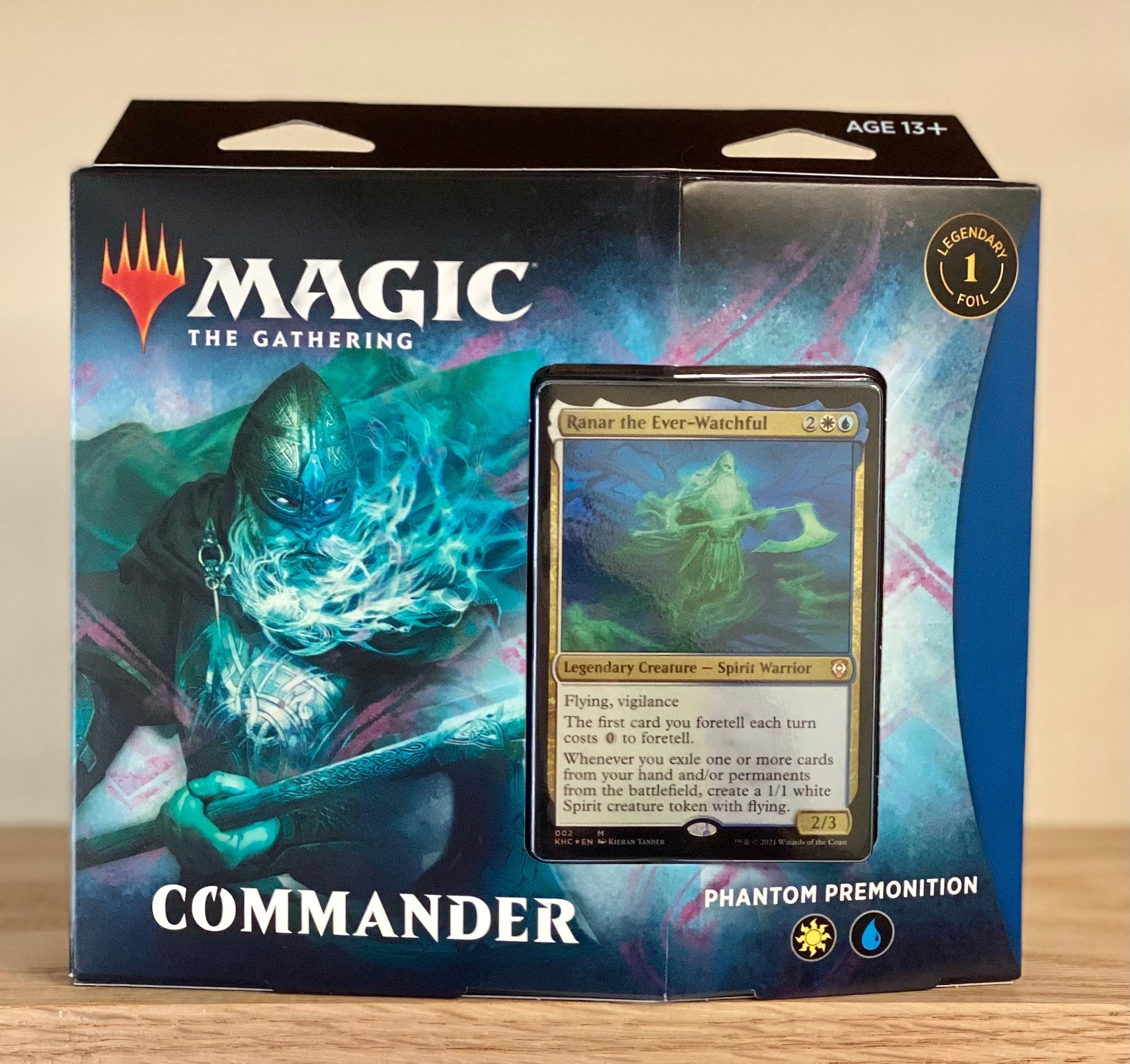 Hot Sale The Gathering - Kaldheim Commander Deck - Phantom Premonition