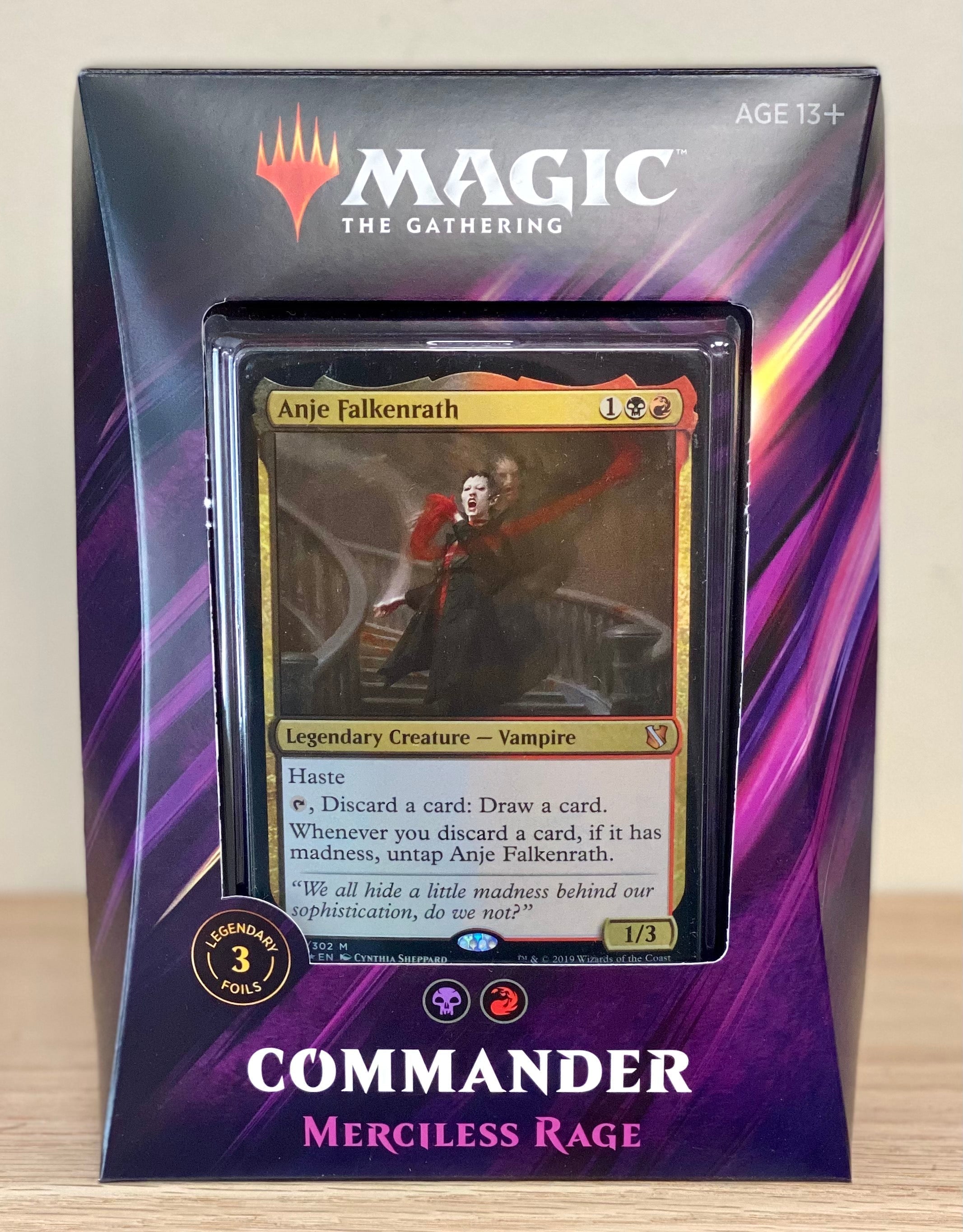 Hot Sale The Gathering - Commander Deck 2019 - Merciless Rage