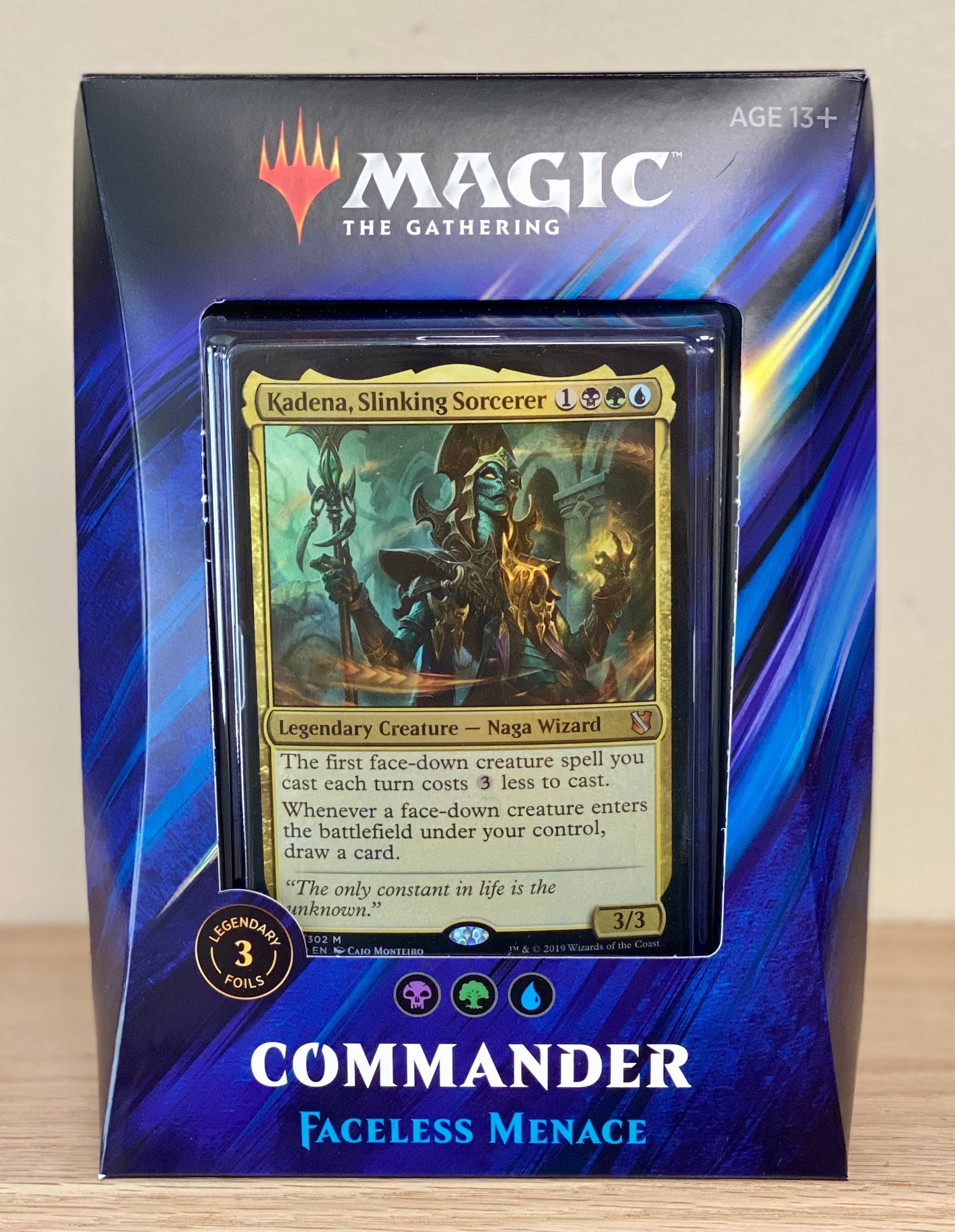 Hot Sale The Gathering - Commander Deck 2019 - Faceless Menace