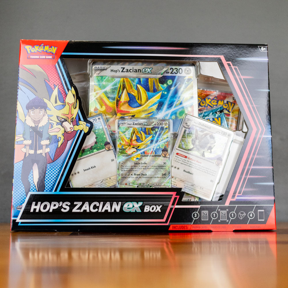 Hot Sale Hop's Zacian EX Collection Box