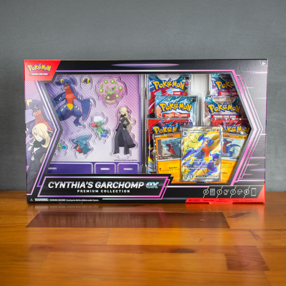 Hot Sale Cynthia's Garchomp ex Premium Collection
