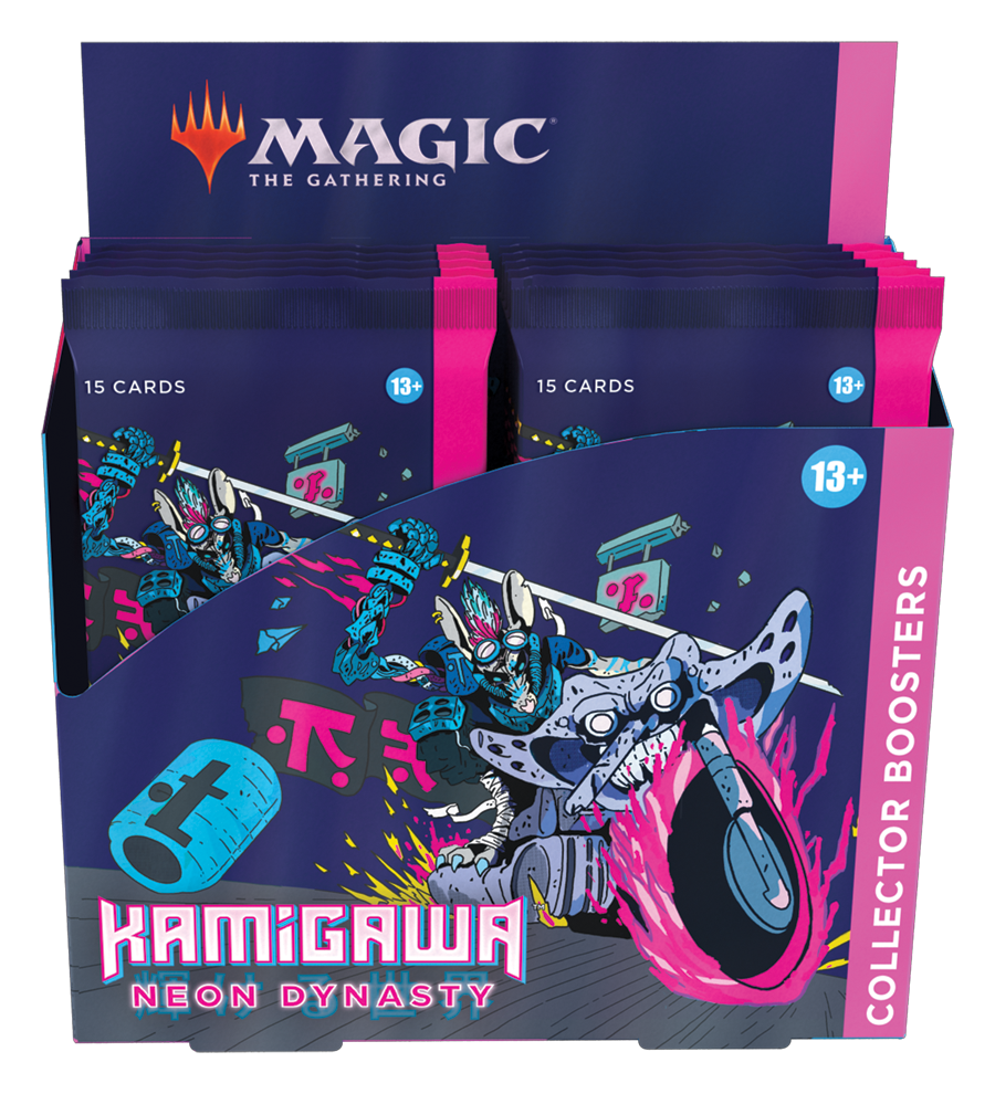Hot Sale The Gathering - Kamigawa: Neon Dynasty - Collector Booster Display