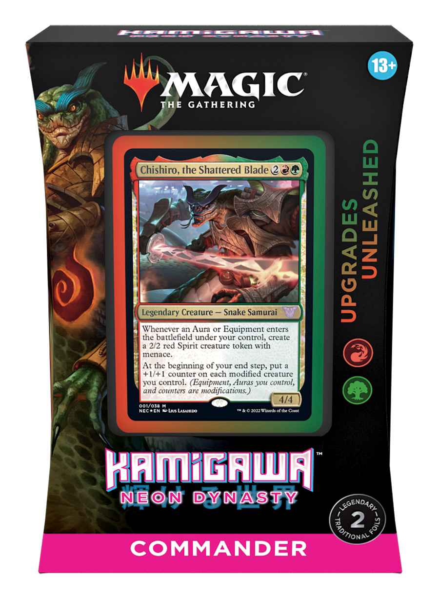 Hot Sale The Gathering - Kamigawa: Neon Dynasty - Commander Deck (Upgrades Unleashed)