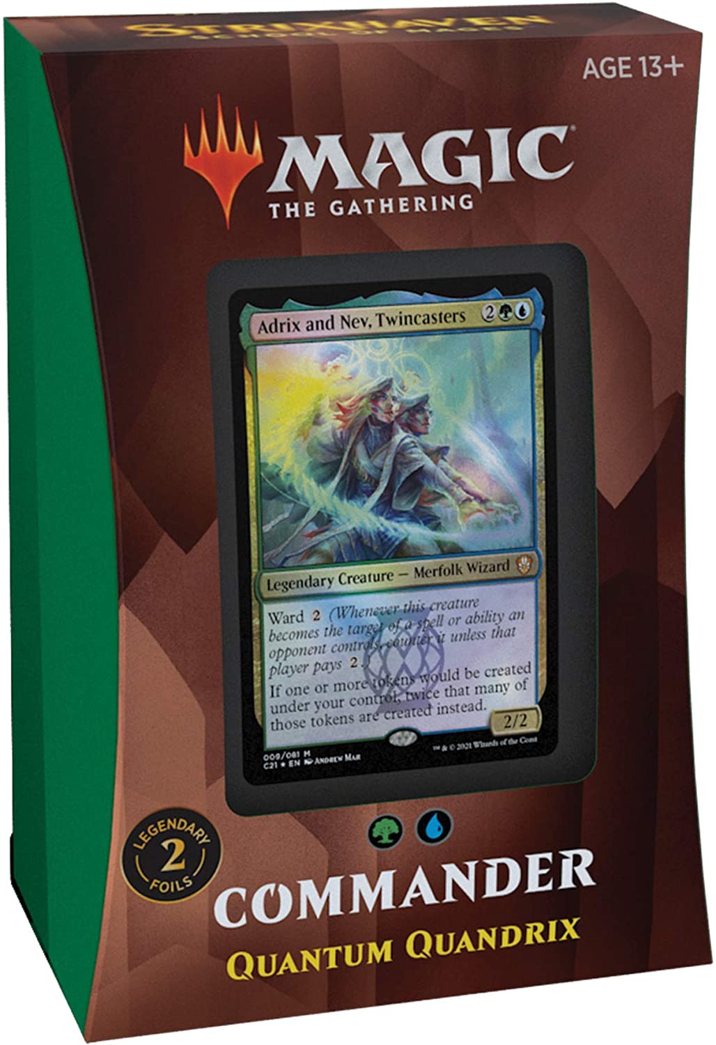 Hot Sale The Gathering - Strixhaven: School of Mages - Commander Deck (Quantum Quandrix)