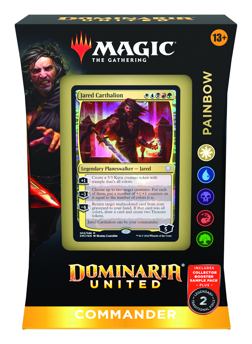 Hot Sale The Gathering - Dominaria United - Commander Deck (Painbow)