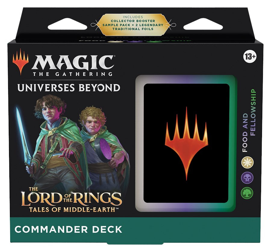 Hot Sale The Gathering - The Lord of the Rings: Tales of Middle-earth - Commander Deck (Food and Fellowship)