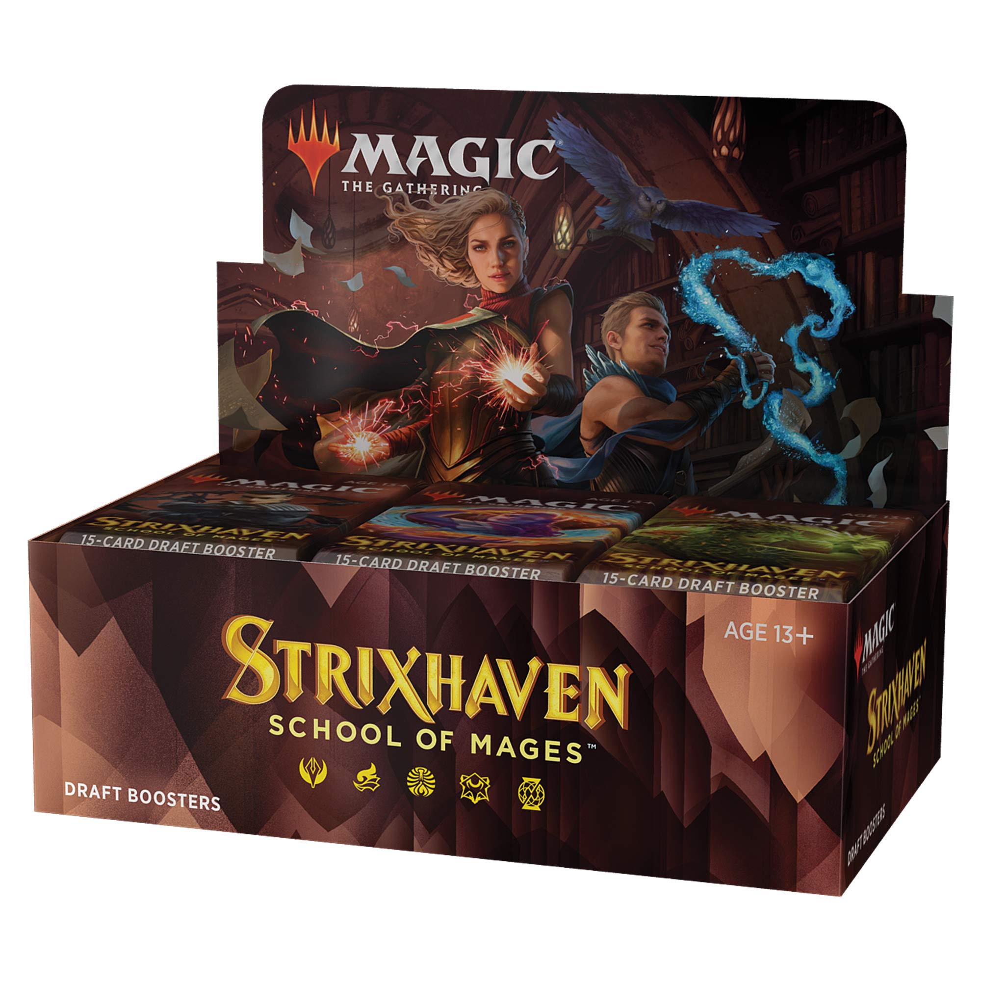 Hot Sale The Gathering - Strixhaven: School of Mages - Draft Booster Box