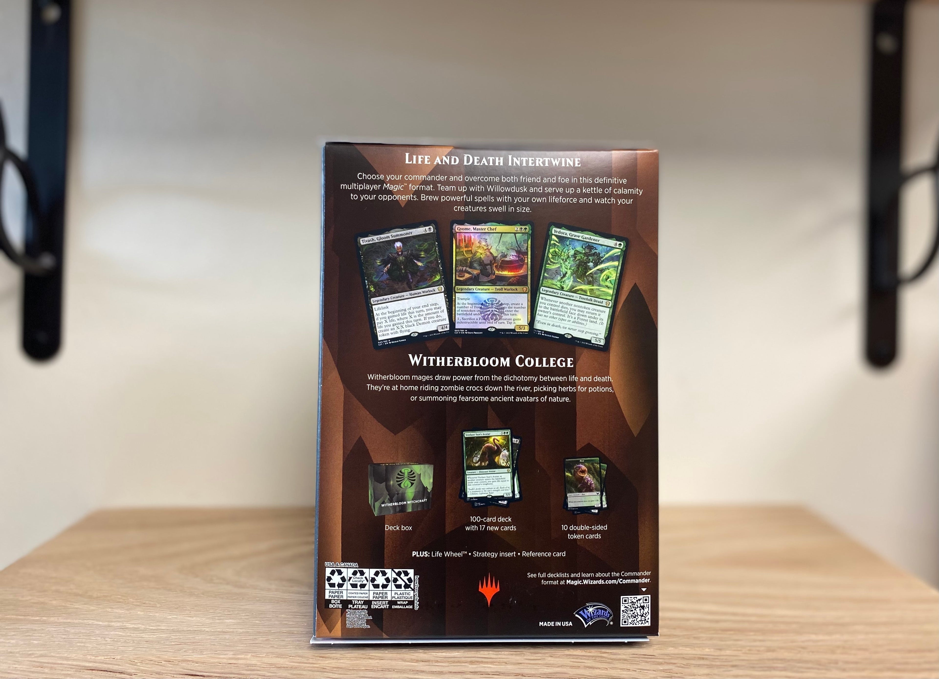 Hot Sale The Gathering - Commander 2021 - Witherbloom Witchcraft