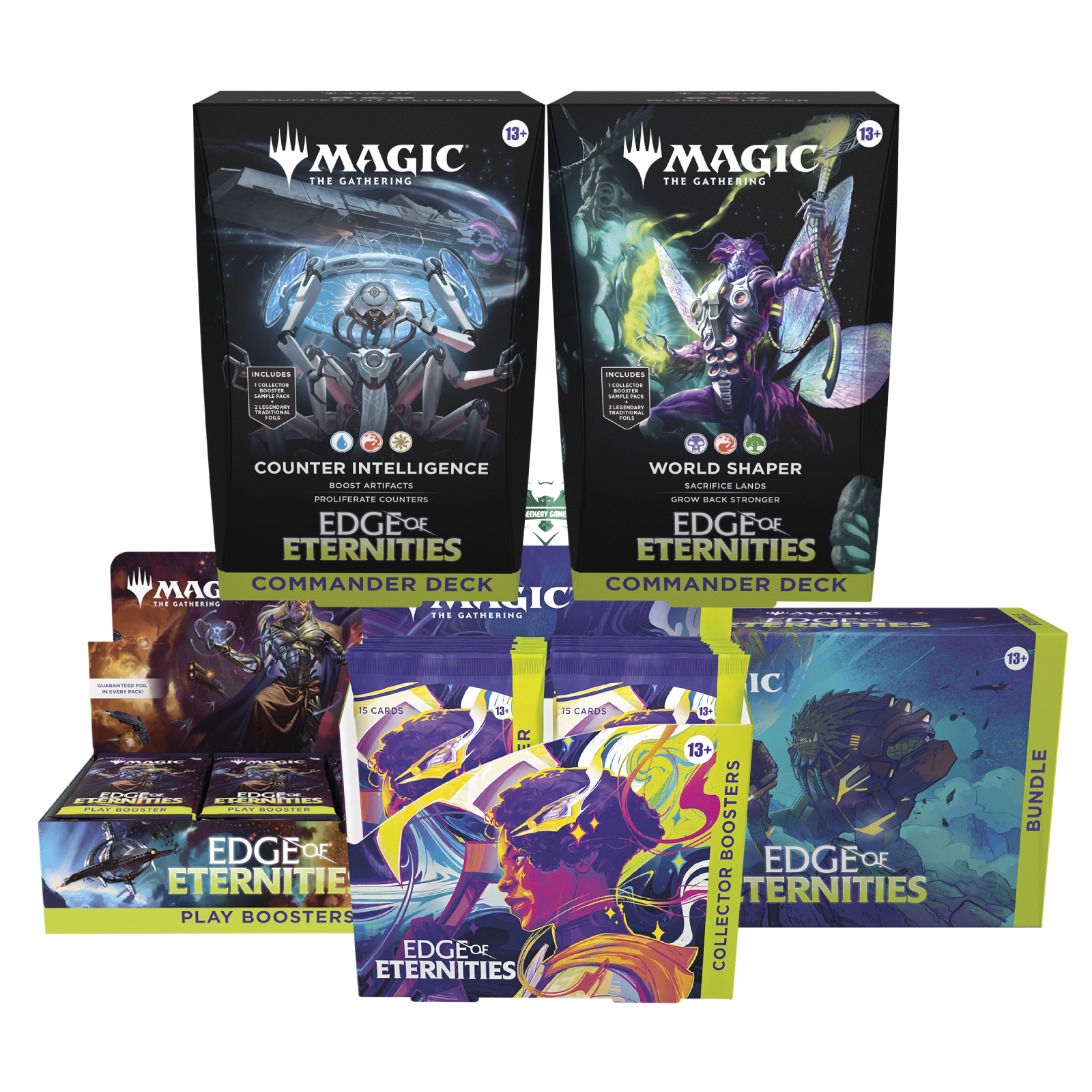 Hot Sale Edge of Eternities Collector Booster + Commander Deck Bundle
