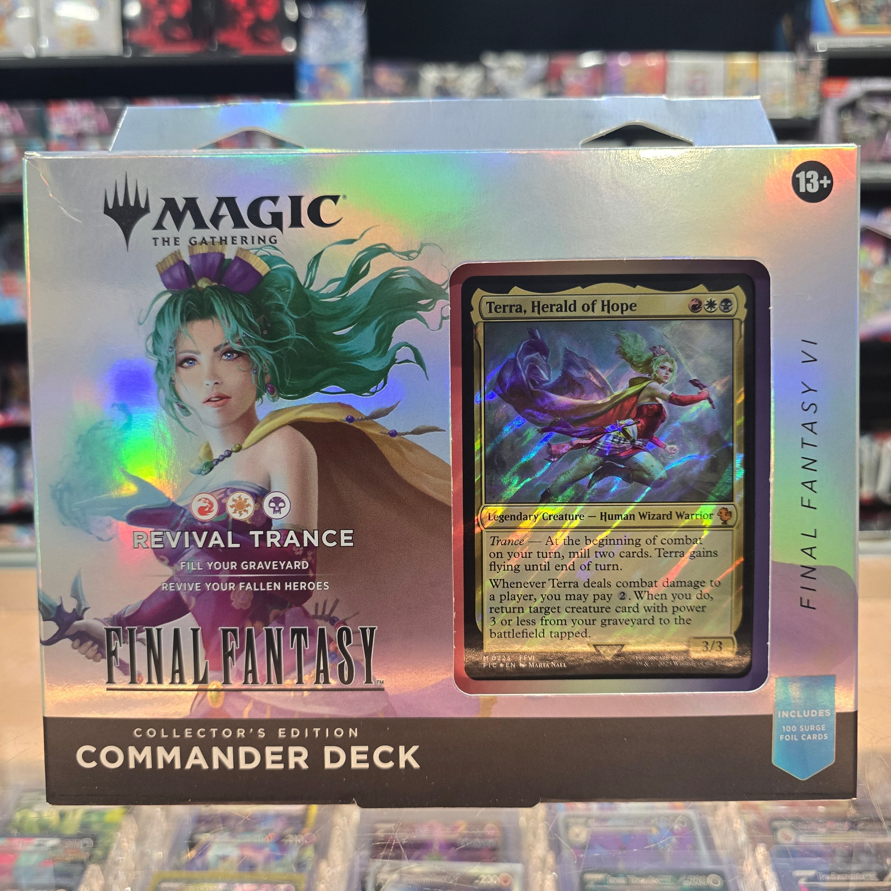 Hot Sale The Gathering - FINAL FANTASY - Commander Deck: Collector's Edition (Revival Trance FINAL FANTASY VI)