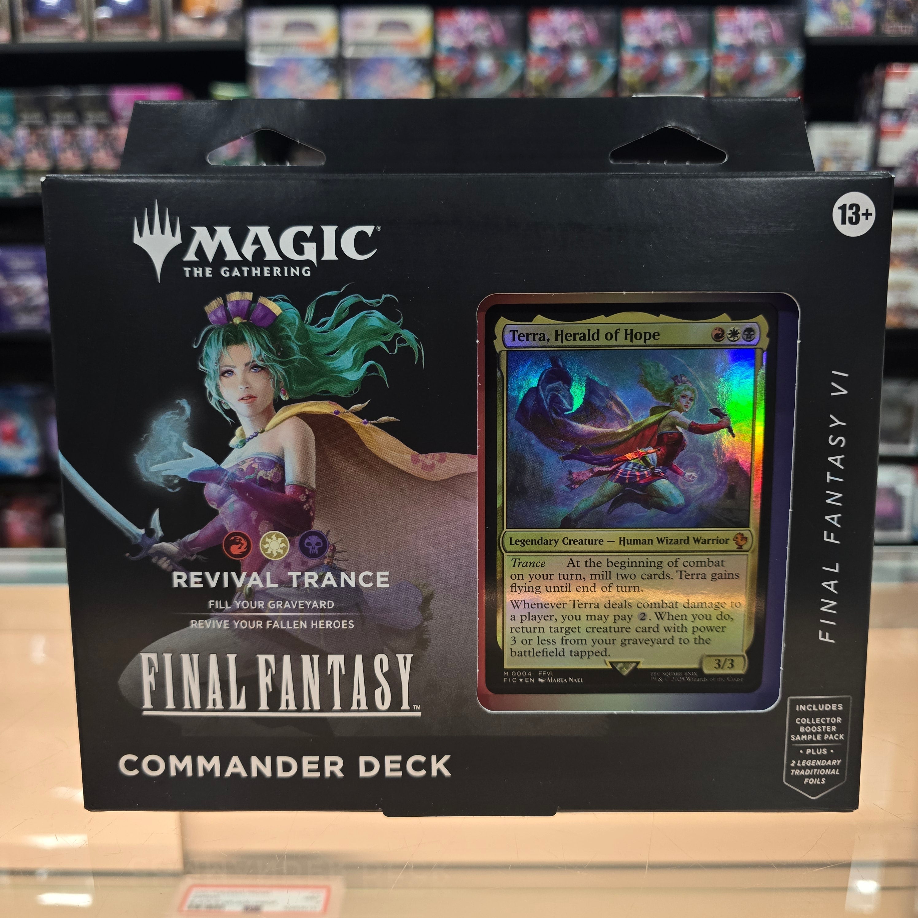 Hot Sale The Gathering - FINAL FANTASY - Commander Deck (Revival Trance FINAL FANTASY VI)