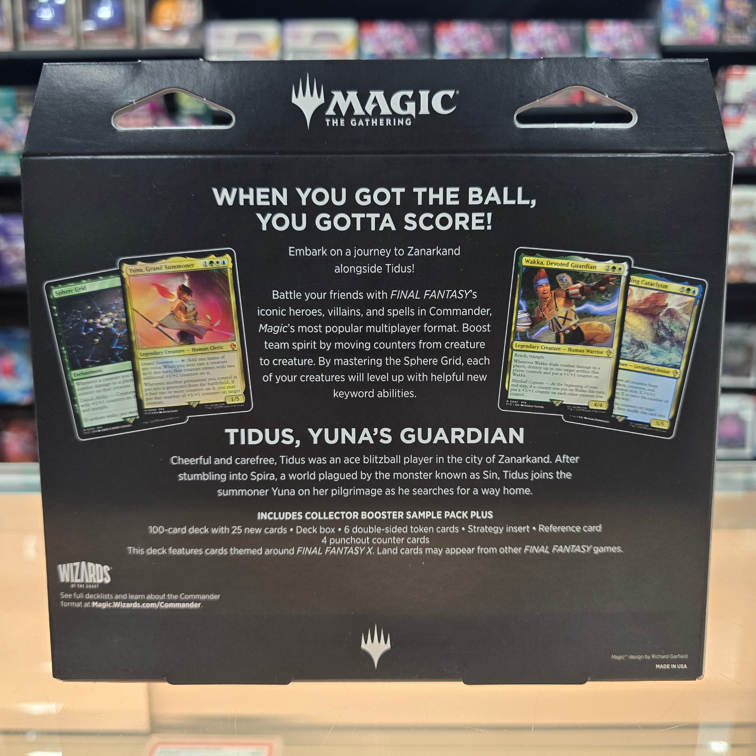 Hot Sale The Gathering - FINAL FANTASY - Commander Deck (Counter Blitz FINAL FANTASY X)