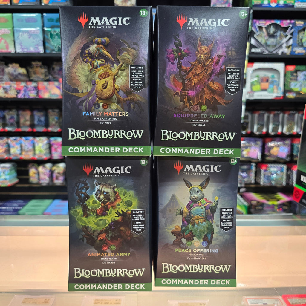 Hot Sale The Gathering - Bloomburrow - Commander Deck Display