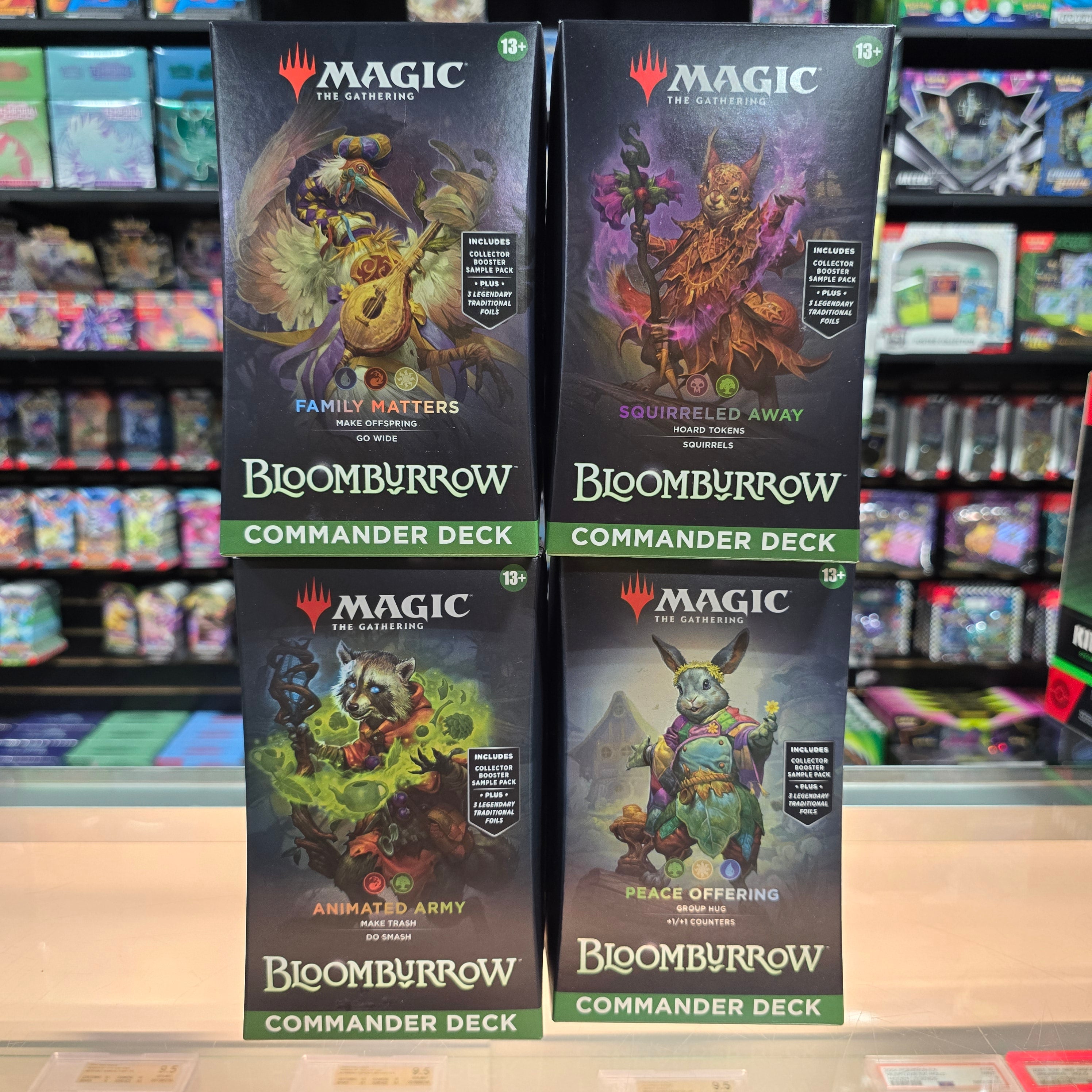 Hot Sale The Gathering - Bloomburrow - Commander Deck Display