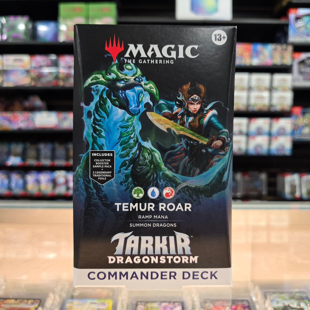 Hot Sale The Gathering - Tarkir: Dragonstorm - Commander Deck (Temur Roar)