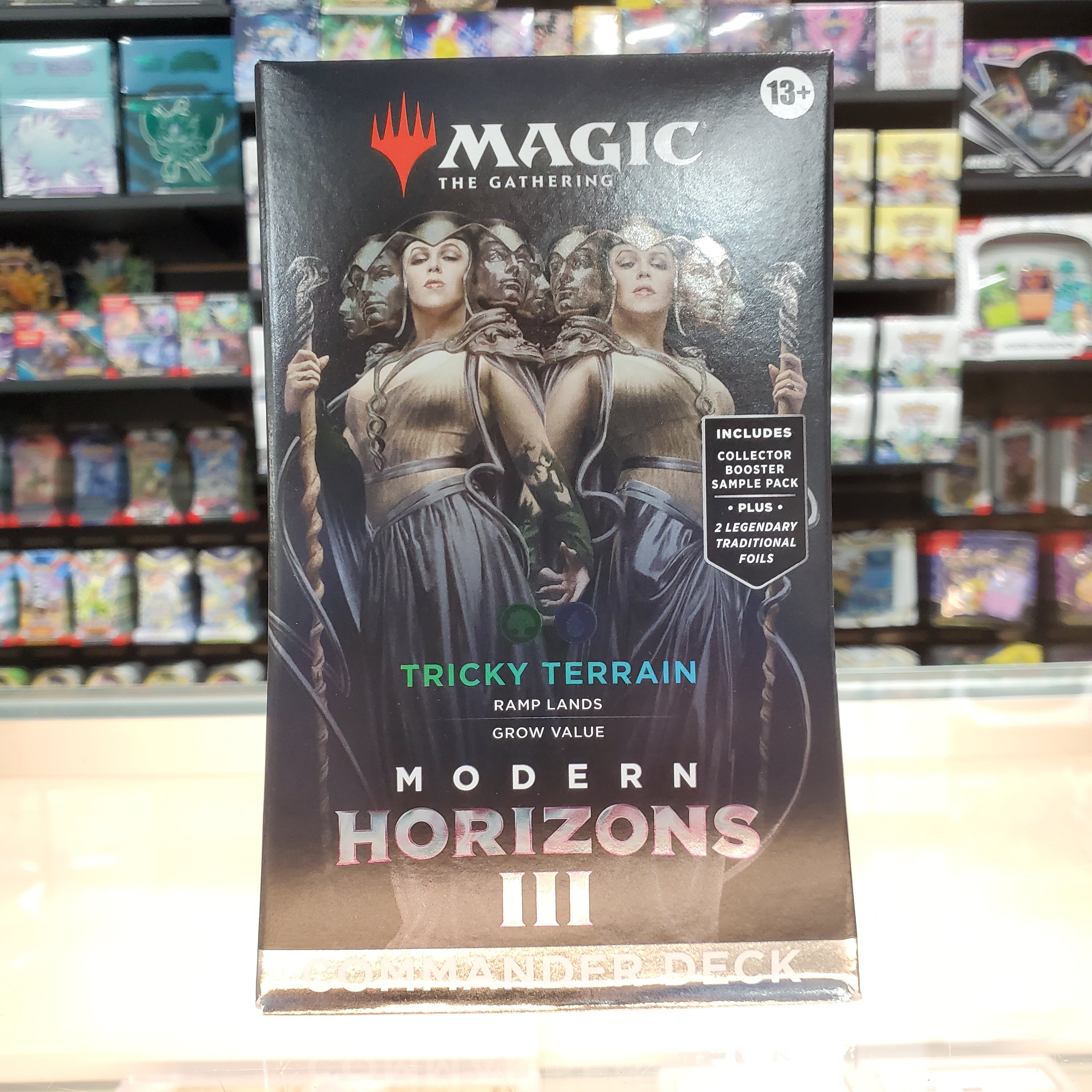 Hot Sale The Gathering - Modern Horizons 3 - Commander Deck (Tricky Terrain)
