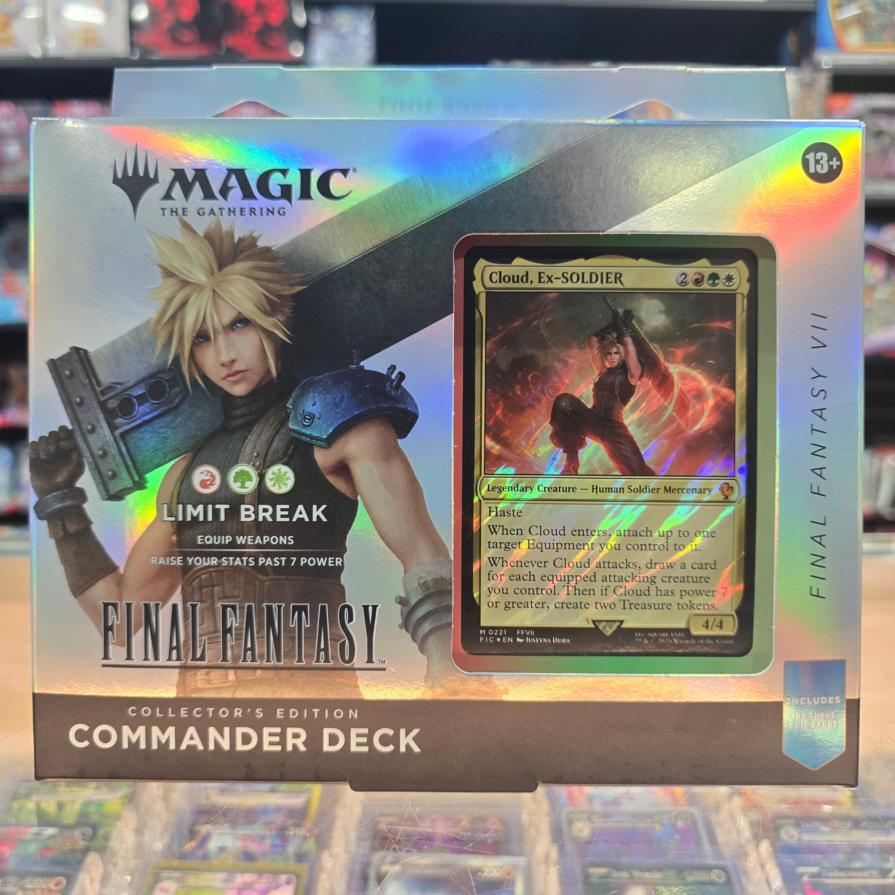 Hot Sale The Gathering - FINAL FANTASY - Commander Deck: Collector's Edition (Limit Break FINAL FANTASY VII)