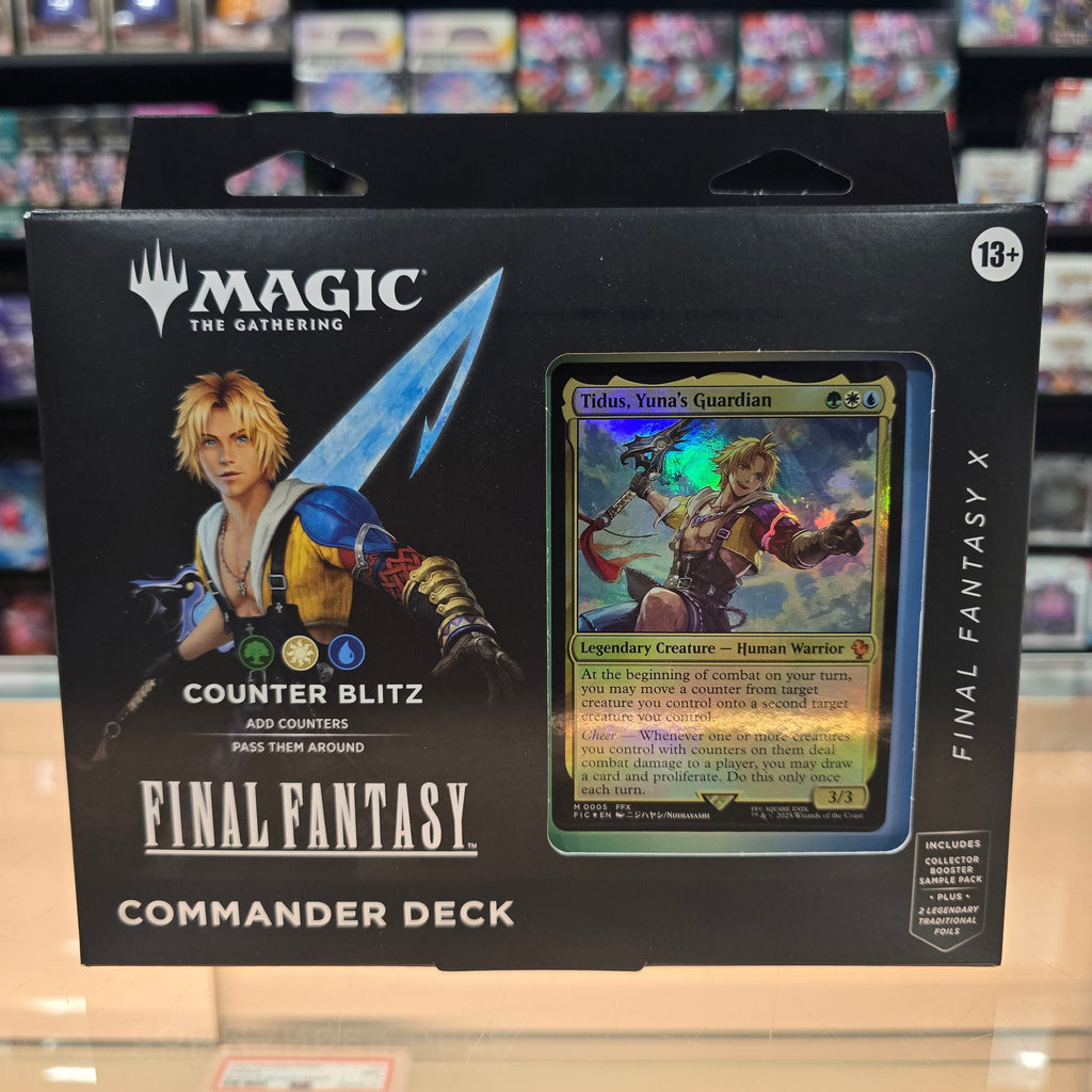 Hot Sale The Gathering - FINAL FANTASY - Commander Deck (Counter Blitz FINAL FANTASY X)