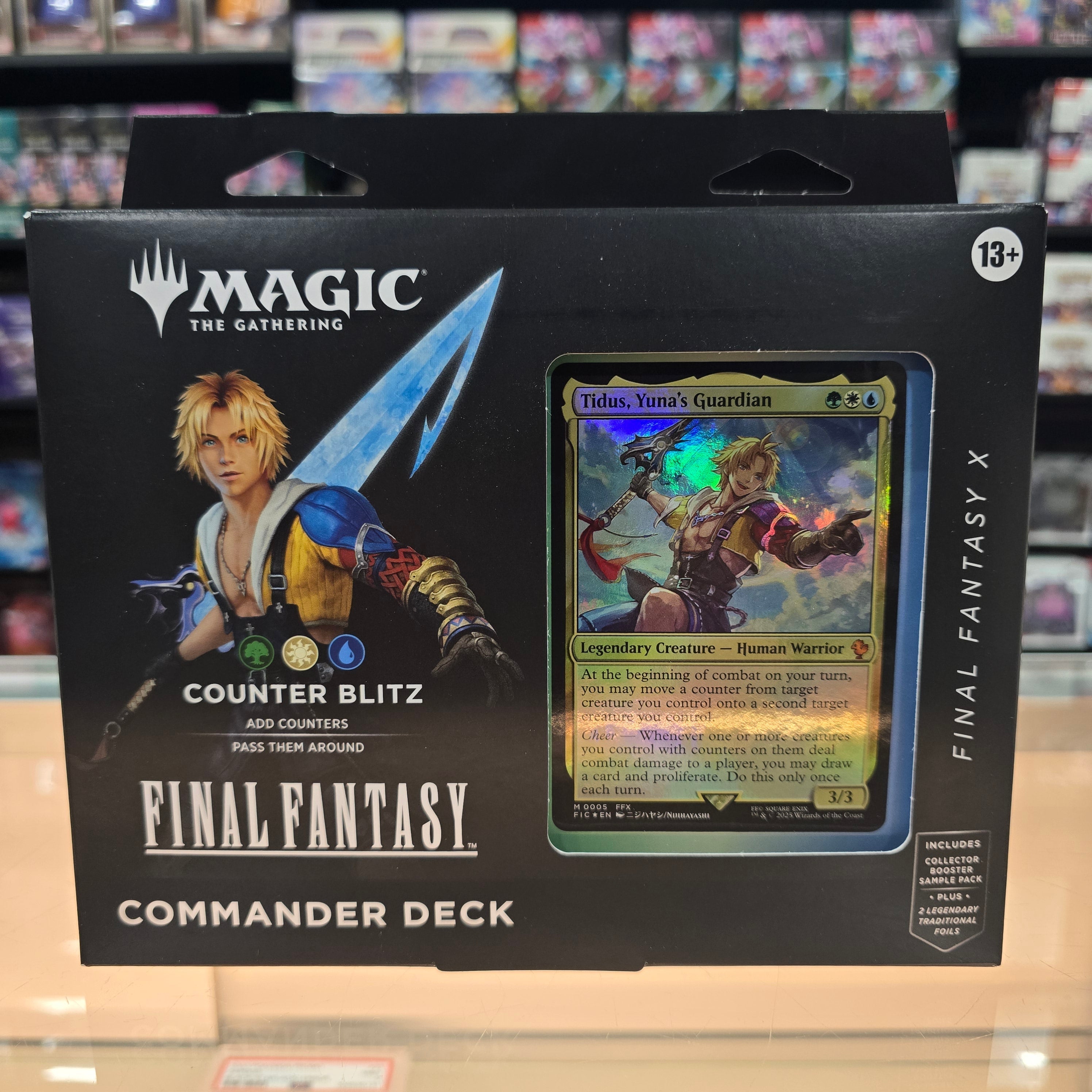 Hot Sale The Gathering - FINAL FANTASY - Commander Deck (Counter Blitz FINAL FANTASY X)