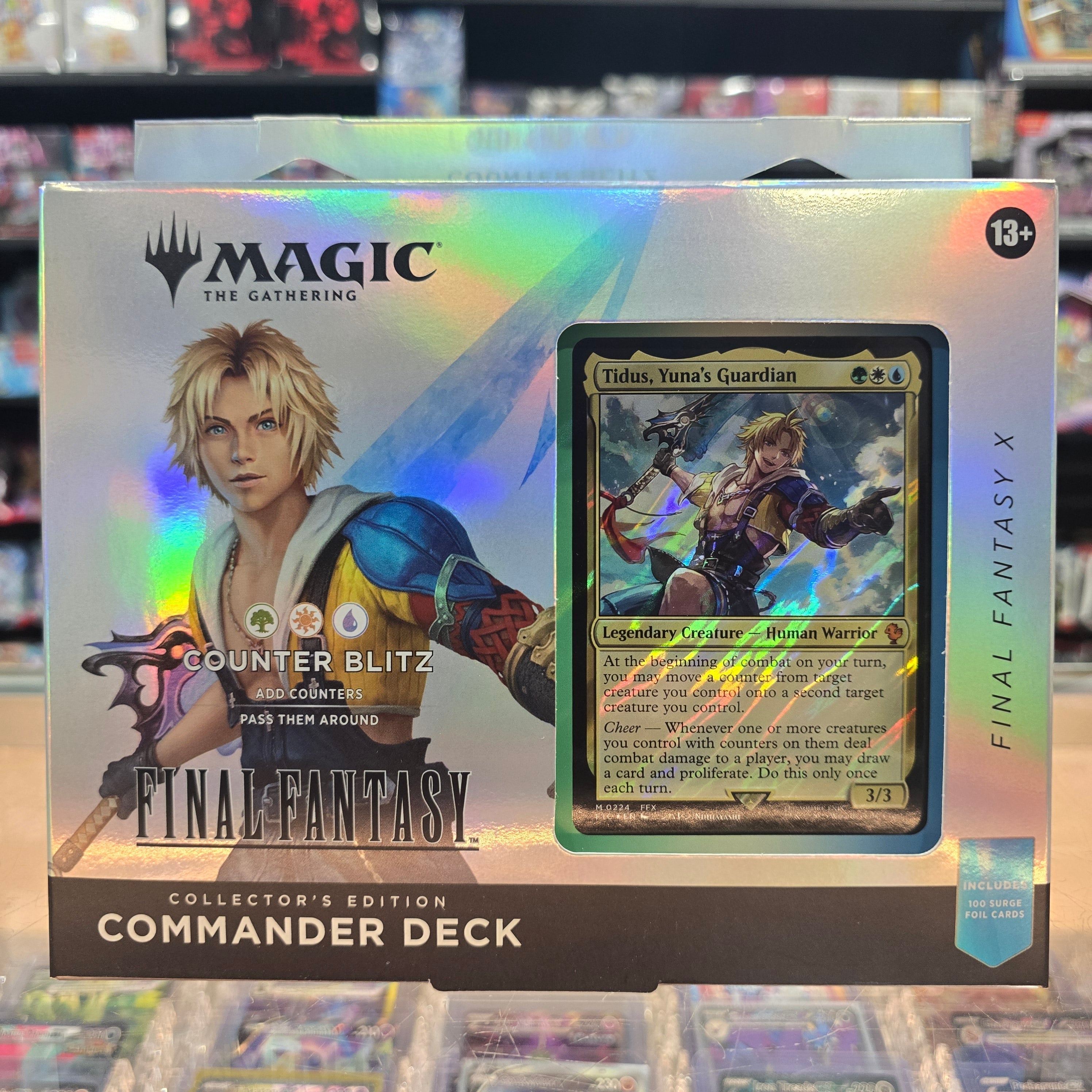 Hot Sale The Gathering - FINAL FANTASY - Commander Deck (Counter Blitz FINAL FANTASY X)