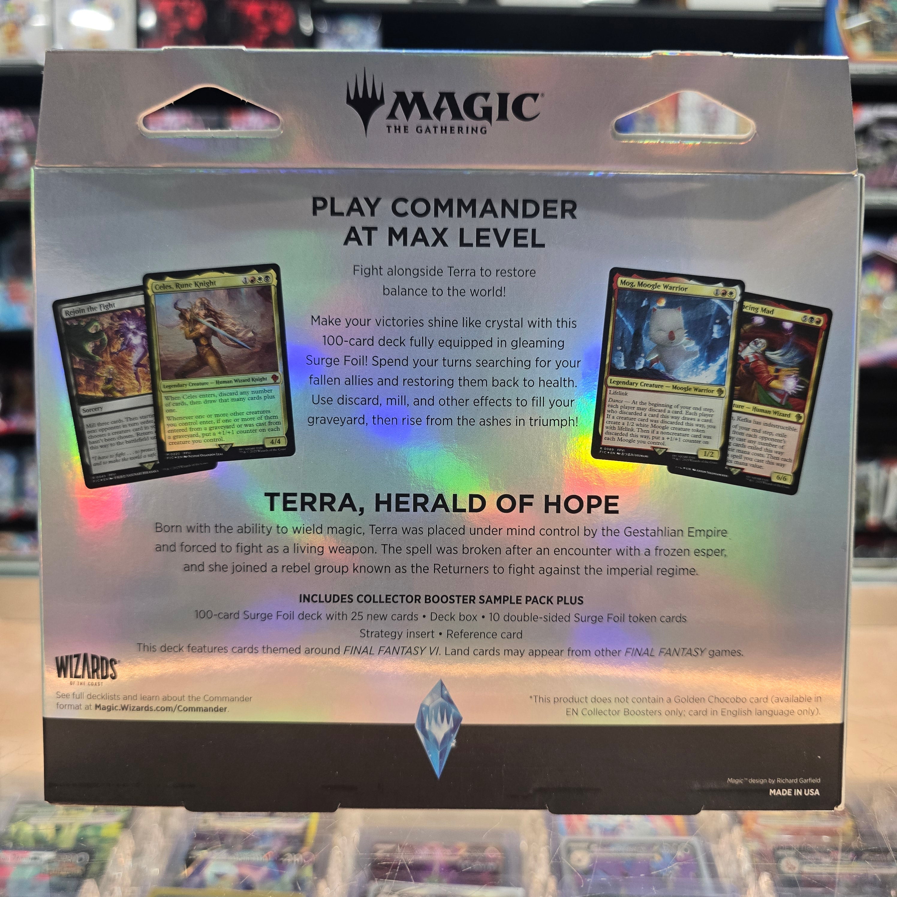 Hot Sale The Gathering - FINAL FANTASY - Commander Deck: Collector's Edition (Revival Trance FINAL FANTASY VI)