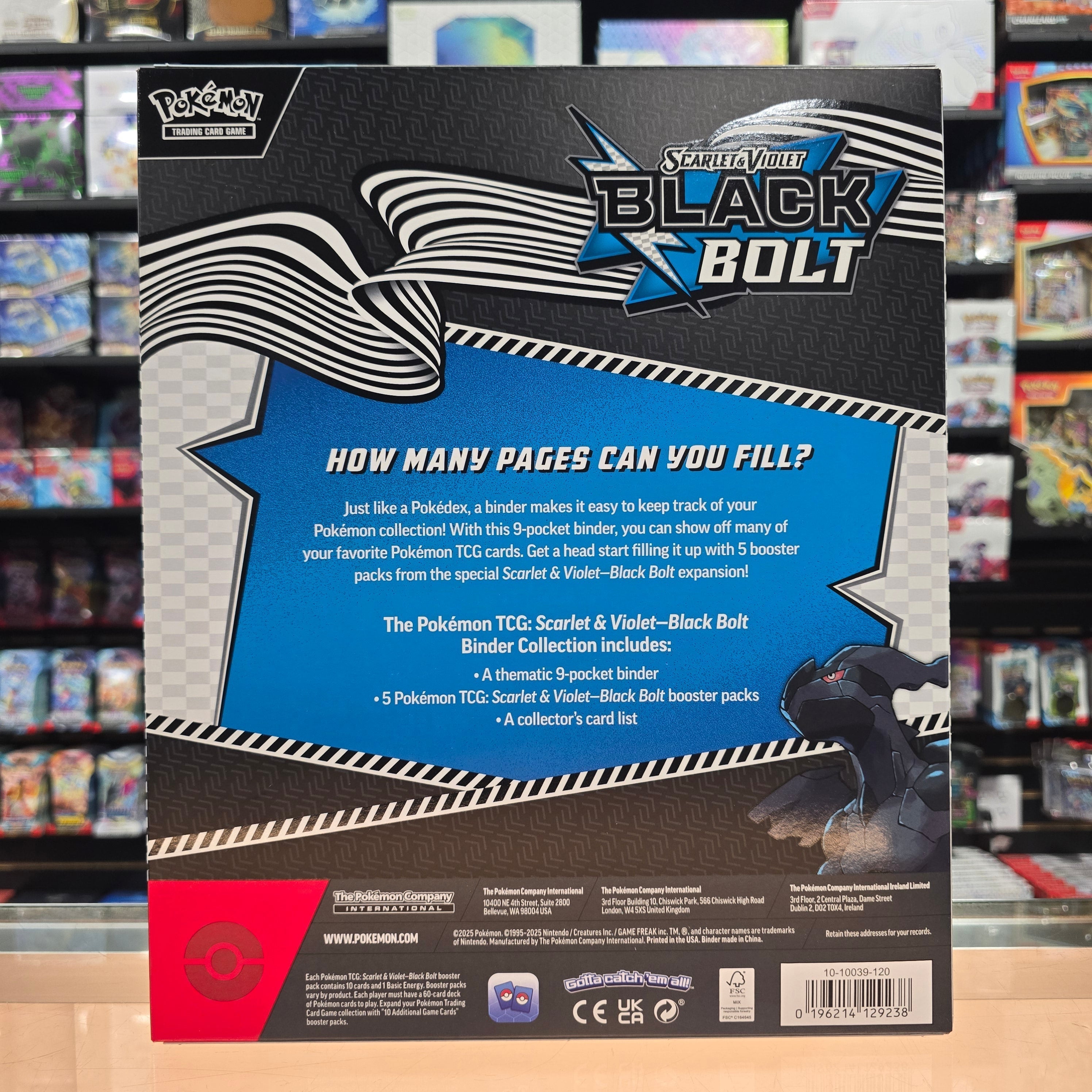 Hot Sale: Scarlet & Violet: Black Bolt - Binder Collection