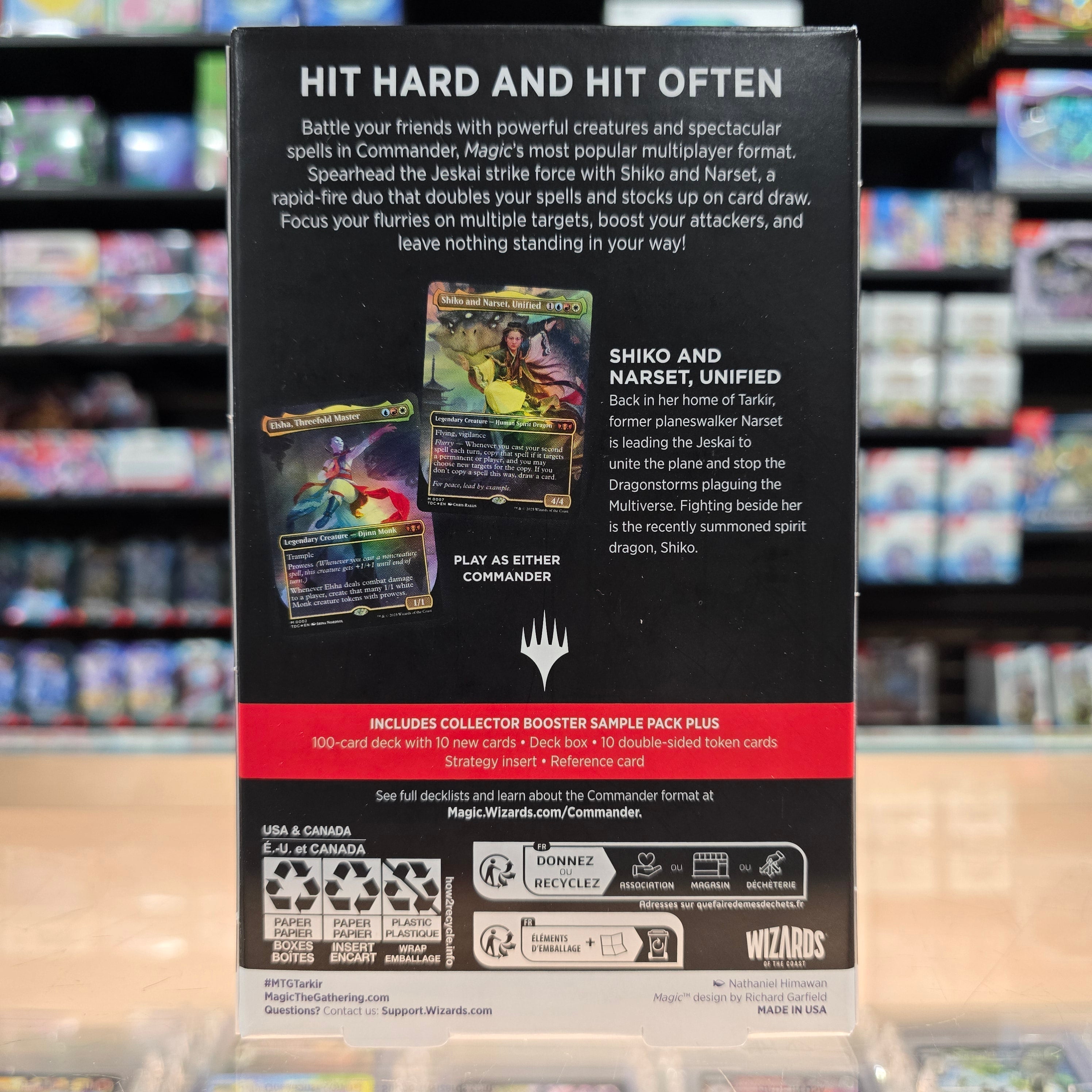 Hot Sale The Gathering - Tarkir: Dragonstorm - Commander Deck (Jeskai Striker)